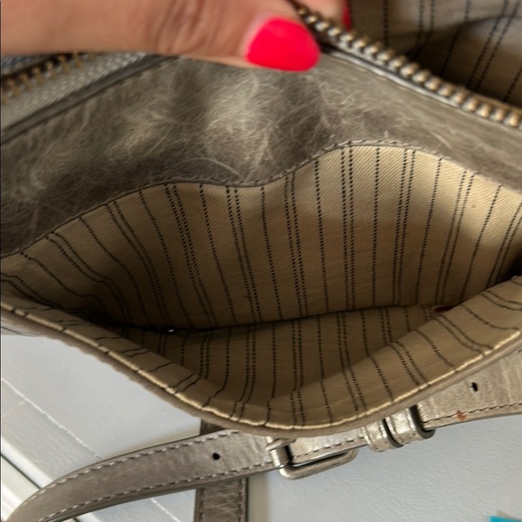 Frye Gray Crossbody Bag with Adjustable Strap - Picture 10 of 12